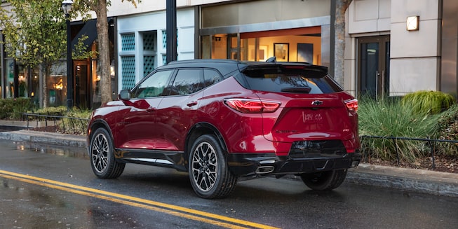 2023 Chevrolet Blazer Photography: Static Front 3/4 with Global Talent