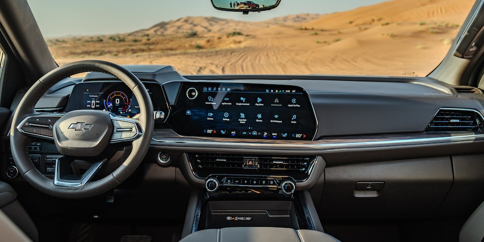 Z71 Interior in the Desert