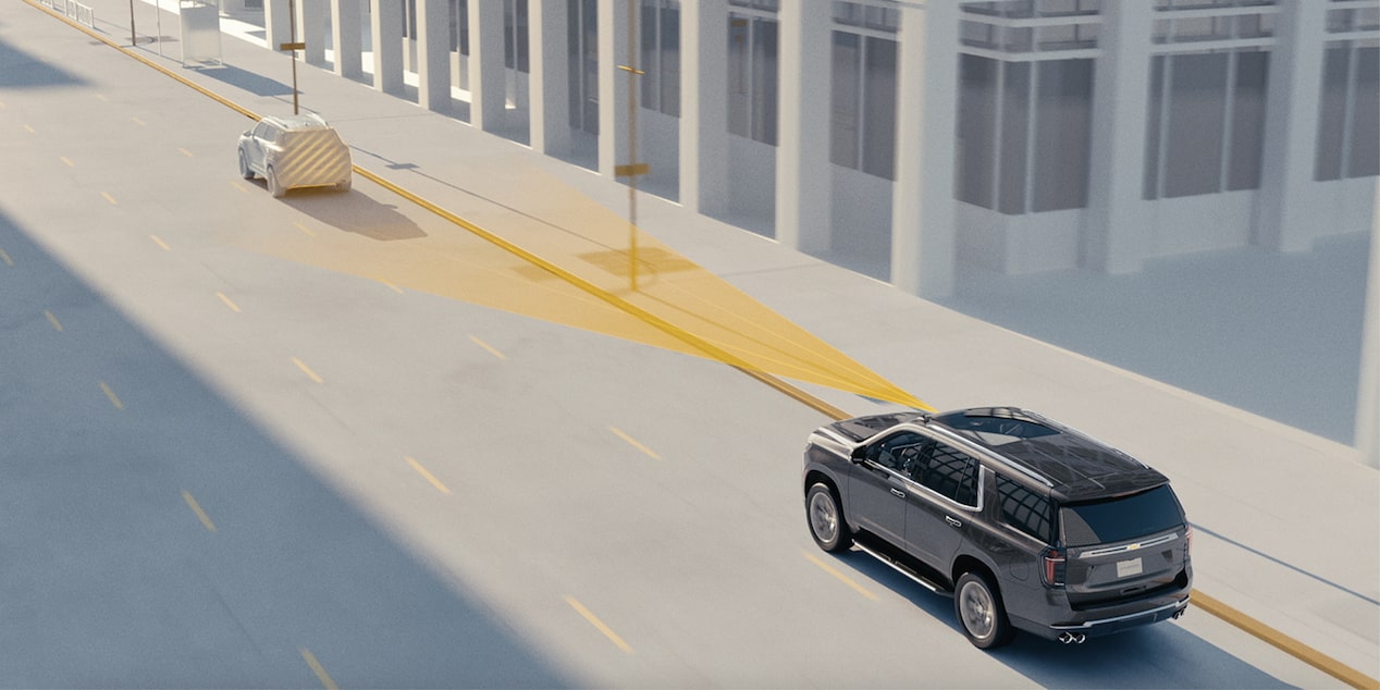 A Video Demonstration of the 2025 Chevrolet Tahoe Adaptive Cruise Control Safety Feature