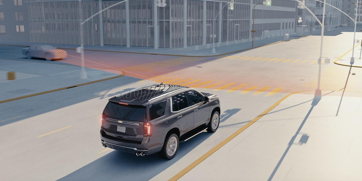 A Video Demonstration of the 2025 Chevrolet Tahoe Automatic Emergency Braking Safety Feature