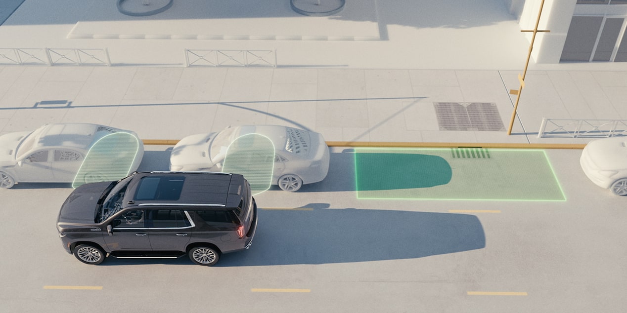 A Video Demonstration of the 2025 Chevrolet Tahoe Automatic Park Assist Safety Feature